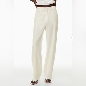 NWT - Babaton Aritzia Agency Pants - Size 6 - Light Birch